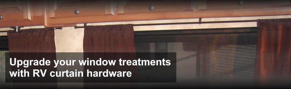 RV Replacement Curtain Hardware